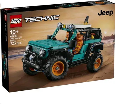 Obrázek produktu pro LEGO Technic SUV Jeep® Wrangler Rubicon, Sada na stavění, 10 rok/roky, Plast, 723 kusů, 1,01 kg