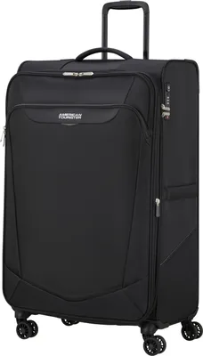 Zdjęcie produktu dla American Tourister SUMMERRIDE Spinner L EXP 80 cm z zamkiem szyfrowym TSA czarny