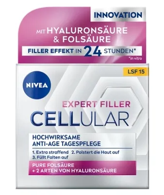Image de Nivea Expert Filler Cellular, Crème de jour avec SPF15, 50 ml