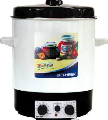 Produktbild von BIELMEIER Einkochautomat einwecken Emaille 29 Liter Zeituhr 2000 Watt BHG 685.0