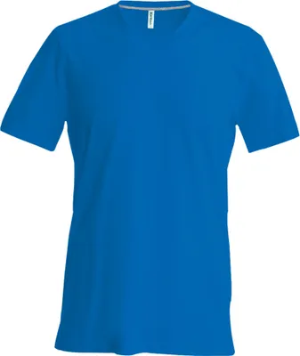 Produktbild von Kariban Herren T-Shirt Slim Fit V-Ausschnitt RW707 (Xlarge) (Königsblau)