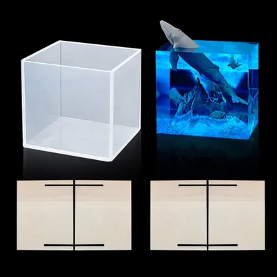 Imagen del producto de Solidchoice: Moldes de silicona para resina, ideales para proyectos creativos de bricolaje