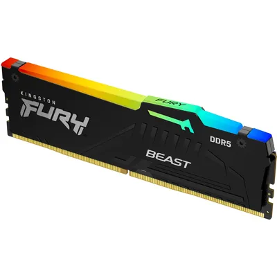 Image de DDR5  32GB PC 5200 CL40 Kingston FURY Beast RGB retail