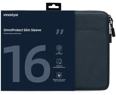 Obrázek produktu pro Innostyle 16" Brašna Na Notebook Vodotěsné Pouzdro Omniprotect Slim Blue