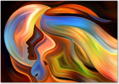 Produktbild von Tulup® Glas-Bild - 100 x 70 - Wandbild aus Glas - Wandkunst - Wandbild hinter gehärtetem Sicherheitsglas - Kunst: modern & klassisch - Abstraktion - Mehrfarbig