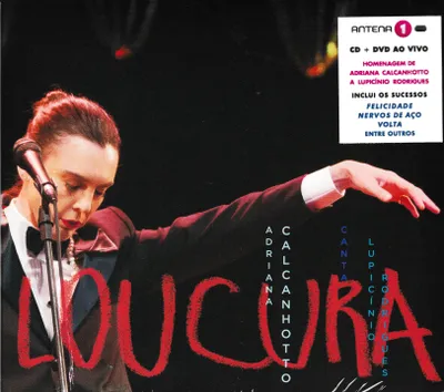 Productafbeelding van ADRIANA CALCANHOTTO - Loucura [CD + DVD]