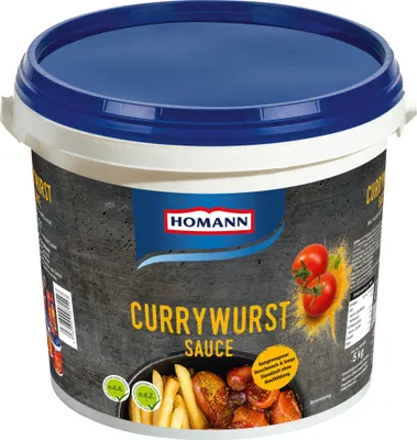 Immagine prodotto di Homann salsa di currywurst con condimento dolce e piccante secchiello 5kg