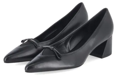 Image de Escarpins pour femmes Högl, couleur noire, en cuir, taille : 38,5
