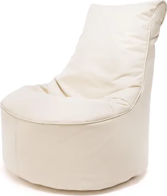 Produktbild von Ecopuf, Sitzkissen, Sessel Bean Bag, Sitzsack, für Innen und Außen, 65x75cm, Farbe Creme