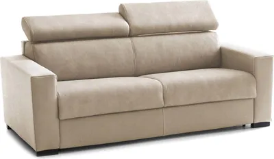 Immagine prodotto di Talamo Italia Divano Letto 2 Posti Annalara 95x180 cm Nero, Sfoderabile Contenitore  Italy