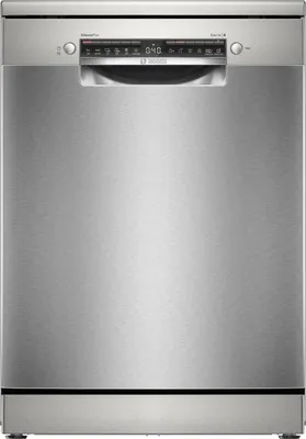 Obrázok produktu pre Bosch Serie 4 SMS4ECI27E, Voľne stojaci, Úplná veľkosť (60 cm), Nerezová oceľ, Strieborná, Tlačidlá, 1,75 m