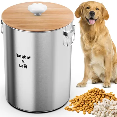 Hundefutter-Aufbewahrungsbox, luftdicht, 25 Pfund, 1 Stück