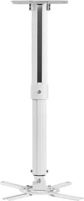 Immagine prodotto di Supporto universale per proiettore a soffitto Orientabile a 360° Inclinabile a 90° Fino a 13,6 kg supporto per proiettore