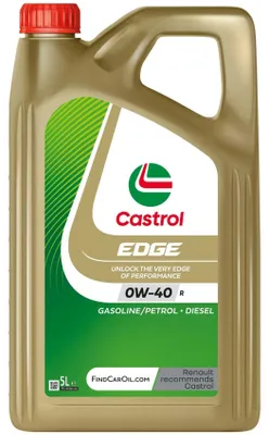 Produktbild von CASTROL EDGE R für 0W-40 5 Liter Motoröl Motorenöl Synthetisch RN17 RSA Öl