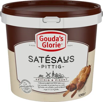Produktbild von Gouda's Glorie Satay-Sauce scharf 10 Kilo