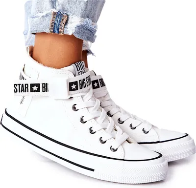 Produktbild von Wysokie Ocieplane Trampki Big Star GG274027 Białe 38