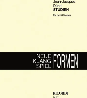 Produktbild von Studien für 2 Gitarren Spielpartitur