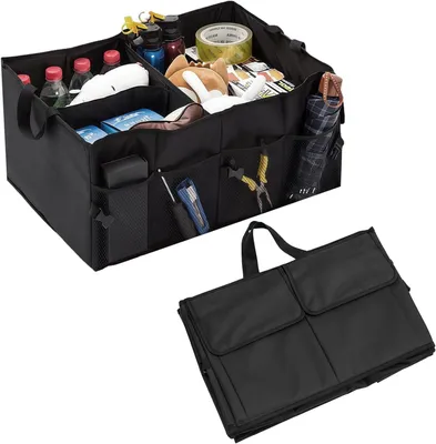 Produktbild von Kofferraumorganizer 60 l, faltbar, anti-rutsch, 56x39x26.5 cm, für Auto
