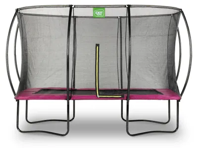 Immagine prodotto di Trampolino EXIT Silhouette 244x366 cm, con gambe, rettangolare, per bambini, rosa