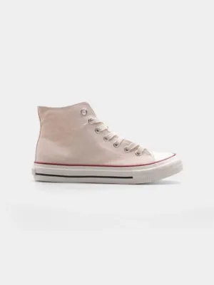 Zdjęcie produktu dla Trampki Damskie Wysokie Big Star NN274278 Beżowe 36