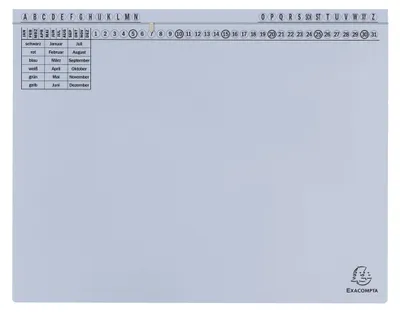 Produktbild von Exacompta 371106B Exaflex Standard Hängehefter hellblau 265x316mm