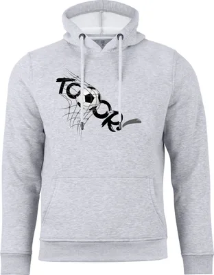 Produktbild von Cotton Prime® Kapuzensweatshirt Fußball Goal M grau