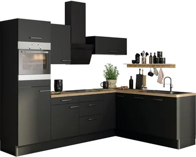 Obrázok produktu pre Kuchynský blok Optifit Rurik986 210 cm farba čela biela lesk farba korpusu biela matný
