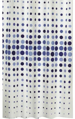Imagen del producto de Cortina de baño - 180x200 cm - Azul