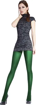 Produktbild von Giulia 70 Den blickdichte Strumpfhose Microfaser Damenstrumpfhose bunt Blues 70 Deep Green S