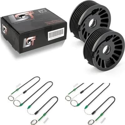 Produktbild von Fensterheber Reparatursatz Vorne Links & Rechts Für Vw Golf 4 Iv Cabrio