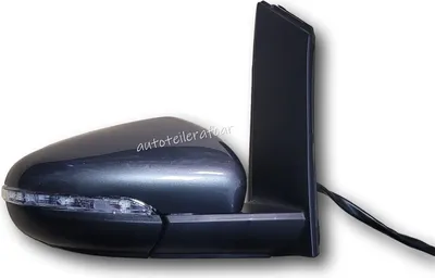 Produktbild von Außenspiegel Spiegel rechts elektrisch für Für VW TOURAN 1T3 2010 - 2015 grau LD7R
