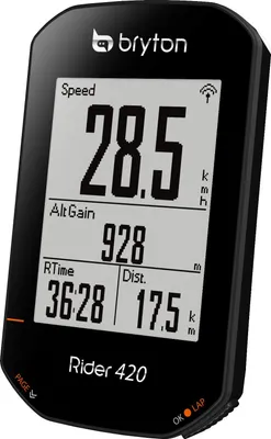 Produktbild von Bryton Rider 420 Sensor Bundle Kabelloser GPS-Fahrradcomputer