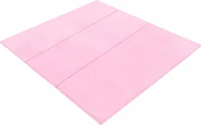 Produktbild von Veloursmatratze 122X112X3 Dreiteilig Mammut - Rosa