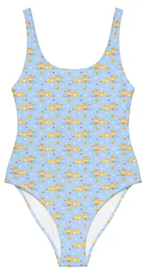 Produktbild von Mr. & Mrs. Panda Badeanzug Fuchs Lesen Größe XL - Beige - Geschenk, Bademode, Bücher, Damen-Badeanzug, Bücherwurm, Shape-Badeanzug, Swimsuit, Schwimmanzug