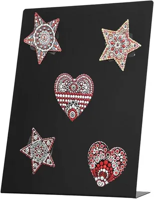 Produktbild von Famanu Metall-Pinnwand - Notizboard aus Edelstahl - 28 x 22 cm - Silber