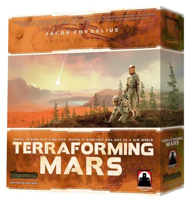Produktbild von Das Brettspiel Terraforming Mars – Kooperativ – Für 1 Spieler – Ab 12 Jahren – Spielzeit: 90 Minuten