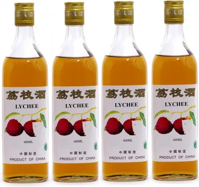 Produktbild von [ 4x 600ml ] CHINA LYCHEE alkoholisches Litschi Getränk Lycheewein 14% Vol. #22