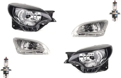Immagine prodotto di Johns, set di fari adatti a Renault Twingo II + H4 L R Twingo 2 2012- + indicatori di direzione