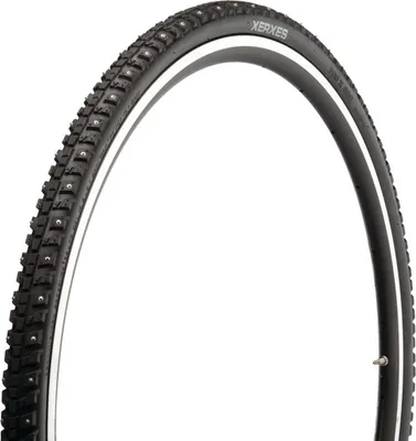 Produktbild von 45NRTH Xerxes Drahtreifen, 700x30C, 30-622, 140 Karbid Spikes, 33TPI
