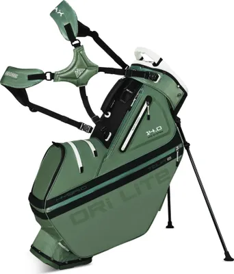 Produktbild von Big Max Dri Lite Hybrid Tour 2 Stand bag Olive Green/Black