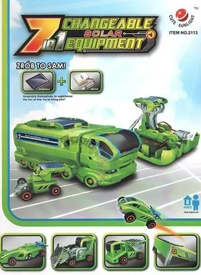 Immagine prodotto di Camion robot solare 7 in 1
