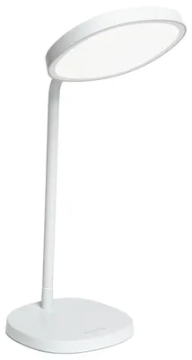 LED-Lichttherapie-Bürolampe 10.000 Lux, dimmbar, verstellbar, 55 cm, Weiß