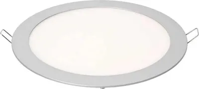 Obrázek produktu pro Kulaté LED vestavné svítidlo 20w studené světlo 6400k 1500lm chrom ø22,5cm edm