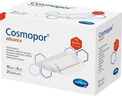 Immagine prodotto di Hartmann Cosmopor® Advance medicazione post-operatoria - 10 x 6 cm | confezione (25 pezzi)