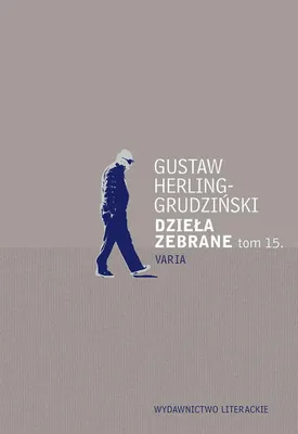 Image de Dzieła zebrane T.15 Varia
