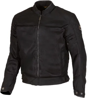 Immagine prodotto di Giacca da moto in tessuto Merlin Waltham D3O Cotec Air, nera, con inserti perforati, taglia 3XL