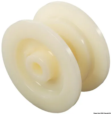 Image de Rouleau de rechange en nylon 40 mm , 1 pièce