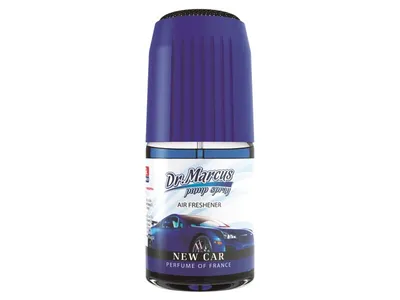 Produktbild von Dr. Marcus Lufterfrischer Pumpspray Neuwagen, 50ml, für Auto, Büro, Wohnzimmer, neutralisiert Gerüche, erfrischt, langanhaltend