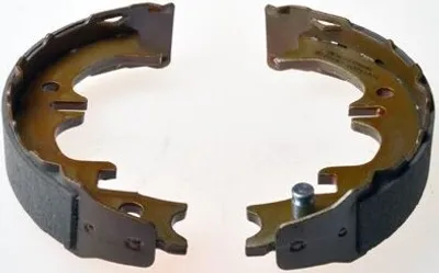 Produktbild von DENCKERMANN B120187 Handbremsbeläge für TOYOTA CELICA (ST20, AT20) Handbremse