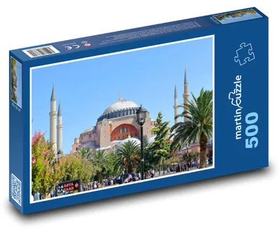 Obrázek produktu pro Puzzle 500 Hagia Sophia - Konstantinopol - martinpuzzle